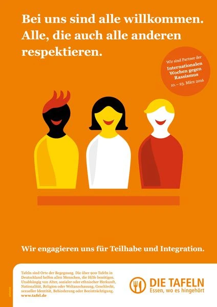 Bei uns sind alle willkommen - Tafel Paderborn